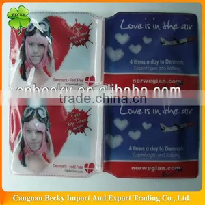 Fashion New Design Promotional Cheap Soft PVC Plastic Business Card Holder thumbnail-1