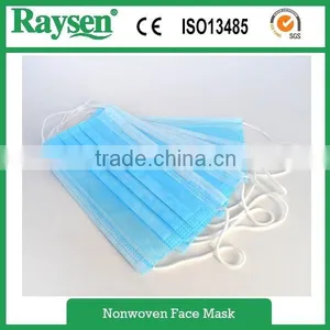High Quality Ballistic Antiviral Beauty Surgical Printed Medical Nonwoven 3ply Disposable Face Mask thumbnail-1