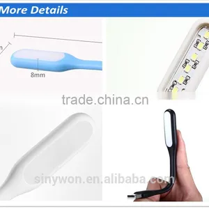 Sinywon 2016 Mini USB LED Light Adjust Portable Flexible Led Lamp With Usb for Power Bank PC Laptop Notebook Usb Light Bulb thumbnail-4