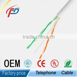 Factory Hot-sale 1~100pair 0.50mm Copper Condunctor Telephone Cable thumbnail-2
