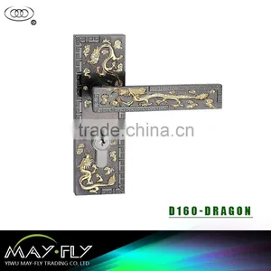 TRI-CIRCLE Zinc Alloy Handle Door Lock,Indoor Handle Door Lock,high Security Handle Door Locks thumbnail-6