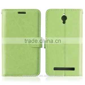 Hot Sale PU Leather Mobile Phone Flip Wallet Kickstand Case for ASUS Zenfone C ZC451CG thumbnail-5