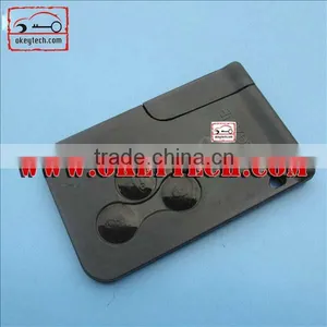 OkeyTech Renault Megane Card Key 3 Button 433Mhz ID46 Chip for Renault Card Key for Smart Key Renault thumbnail-1
