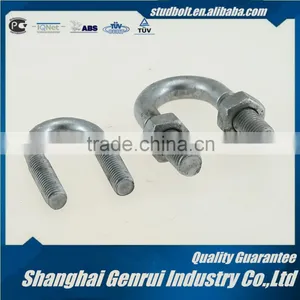 High Tensile Strength Harden and Temper Bracket U BOLT Pipe Clamp thumbnail-1