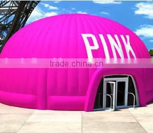Pink Inflatable Dome Tent Inflatable Marquee Advertising Inflatable Igloo Tent thumbnail-1