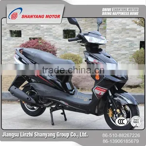China Hot Sale Two Wheel Motorcycle Popular Gasoline Scooter With High Quality and Low Price SY125T-1 thumbnail-1