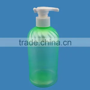 500ml Empty PET Shampoo Bottle With Pump Body Wash Bottle thumbnail-2