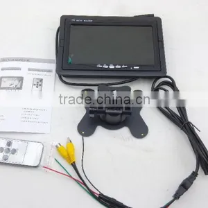 7 Inch LCD High Resolution Mini Car Monitor Built-in TV Tuner Wide Viewing Angle thumbnail-3