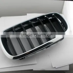 F16 X6 F15 X5 35I 50I MX6 Guangzhou Auto Parts Car Chrome Front Grille Guard thumbnail-2
