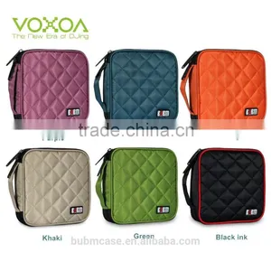 Fashion BUBM 32 Capacity 230D Space Twill PVC Fabric DVD Case CD Holder Personalized cd Case Dvd Cases thumbnail-2