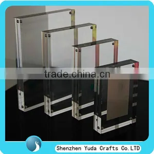 Tabletop Clear Acrylic Magnetic Photo Frame Funny Picture Photo Frames Cheap thumbnail-1