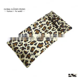 Leopard Soft Cloth Pouch For Small Sunglasses&Reading Glasses Pouches Reading Glass Bag Accessories Mobil Bag BDB01X thumbnail-1