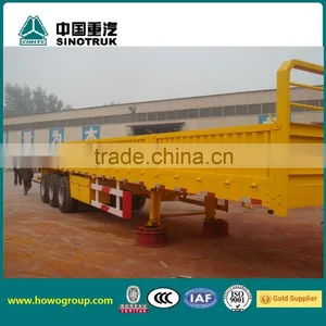 China Sinotruk Sidewall Container Semi Trailer thumbnail-2