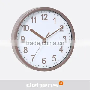 DEHENG 8inch Cheap and Hot Selling Plastic Wall Clock thumbnail-5
