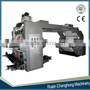 Changhong Brand 4 Color Paper Roll to Roll Flexo Printing Machine thumbnail-2