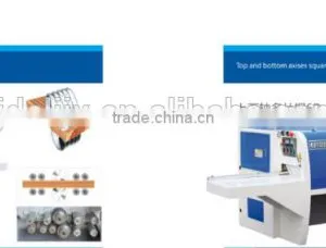 Small Square Timber Multi Blade Saw Machine MJ200-120-4D thumbnail-5