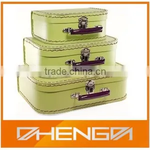 Hot Quality Customized Made-In-China Kids Mini Cardboard Suitcase (ZD2014-M023) thumbnail-1