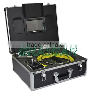 Stainless Steel Color Video Camera Pipeline Inspection System With Durable Carry Case Pipe Inspection Camera thumbnail-1