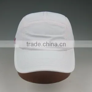 Plain White Soft Fabric Ladies Sports Cap thumbnail-2