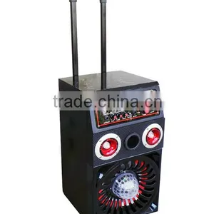 10 Inch Bluetooth Speaker for Stage or Outdoor With Remote Wireless Led MZ-155 thumbnail-2