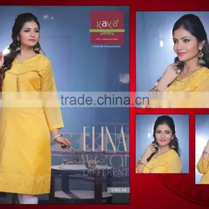 Designer Printed Kaya Kurtis thumbnail-3