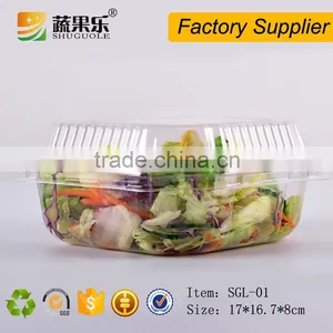 Disposable Feature and Accept Custom Order Container for Salad thumbnail-1
