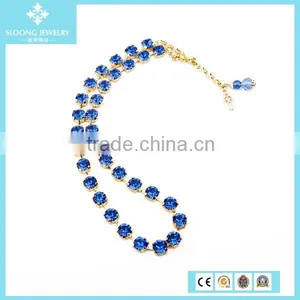 Hot Fashion Red Austria Crystal Love Necklace for Couple thumbnail-4