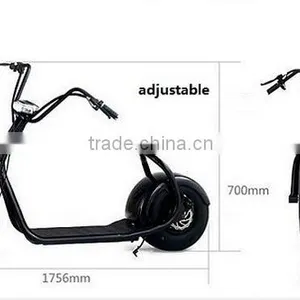 Powerful Electric Motor With 18inch Big Wheel Harley Scooter for Adult thumbnail-6
