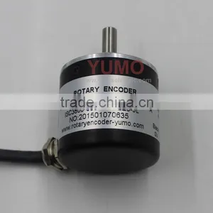 YUMO ISC3806 360PPR 5V YUMO ISC3806 500PPR 5V CNC System Solid Shaft Encoder Optical Price Incremental Rotary Encoder thumbnail-3