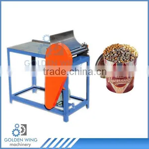 Manual/Semi-automatic Tin Can Roll Forming Maker For Round Popcorn Can Bucket Production Line thumbnail-1