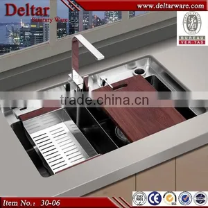 Double 304 Stainless Steel Kitchen Bar Sink thumbnail-6