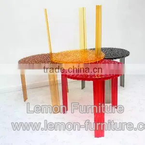 Popular Antique Tea Table With Gold Leaf thumbnail-2