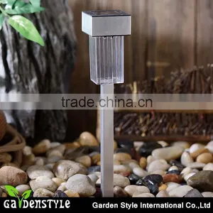 Solar Lawn Light Stainless Steel Material, On/off Switch Control White Light, Patio Pathway Led Landscape Light thumbnail-1