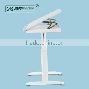 Modern Manual Hand Crank Wood Drafting Desk thumbnail-6