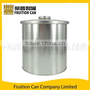 Tall Round Tin With Knob on Lid thumbnail-1