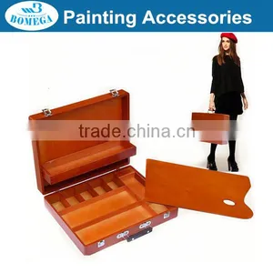 Bergino 41.5x32.5x9.5cm Classical Color Wooden Oil Painting Box in Stock thumbnail-1