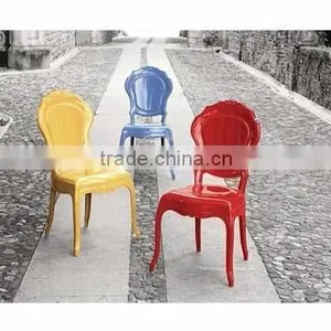 New Design Cheap Clear Acrylic Ghost Chair for Sale thumbnail-5