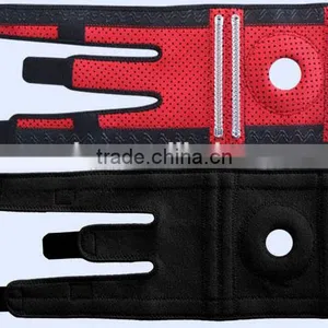 Custom Heat Transfer Printing Black Adjustable Neoprene Knee Brace thumbnail-5