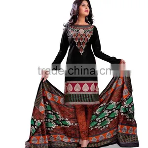Ladies Dress Material in Surat Wholesale Price thumbnail-1