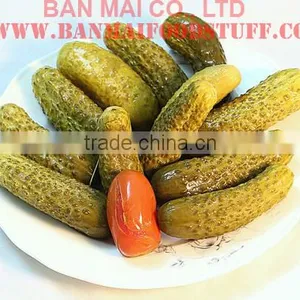 Pickled Gherkin in Glass Jar thumbnail-1