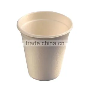Tree Free Biodegradable Wheat Straw Disposable Paper Coffee Cup thumbnail-2