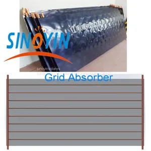 Solar Keymark Solar Panel Heating Collector of Black Frame,grid Absorber thumbnail-3