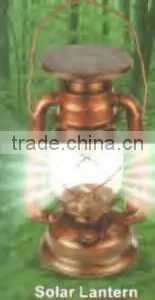 Brass Solar Lantern thumbnail-1