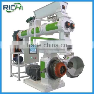 CE Approved 8 T/H Ring Die Poultry Chicken Cattle Cow Sheep Feed Manufacturing Machine thumbnail-1