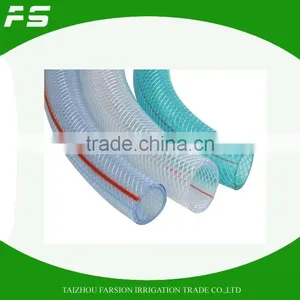 Flexible PVC Nylon Braided Transparent Hose thumbnail-3