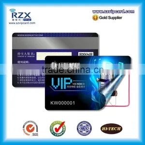 Hot Sale ISO14443A 13.56MHz PVC RFID Card With Magnetic Stripe thumbnail-5