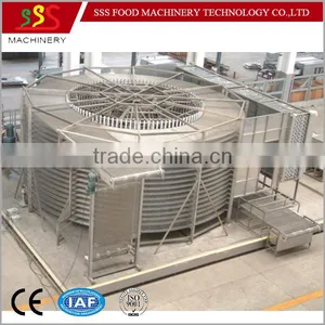 High Capacity 300kg Single Spiral Freezer With CE Approve 2015 thumbnail-1
