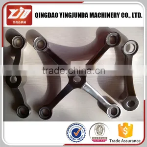 Modern Stainless Steel Four Way Glass Spider Pictures thumbnail-1