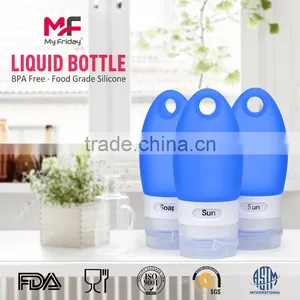Leak Proof Travel Bottles BPA Free Squeezable Travel Bottles Set thumbnail-5