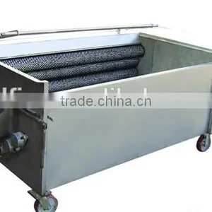 Newest Hot Sale Stainless Steel Potato Carrot Washing Peeling Machine thumbnail-1